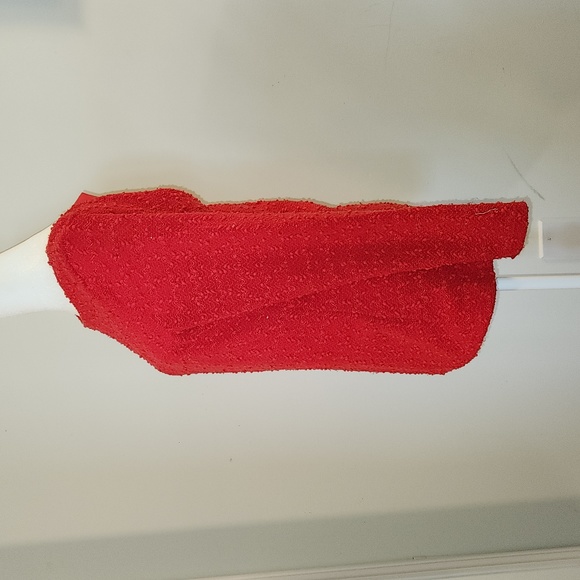 Jennifer Lopez~  JLO Red Sparkly Sweater - Picture 4 of 6